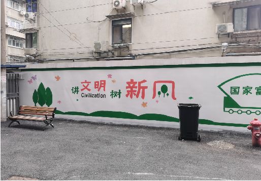 腾冲社区墙绘